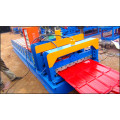 Roofing Sheet Red Metal Glazed Tile Roll Forming Machine